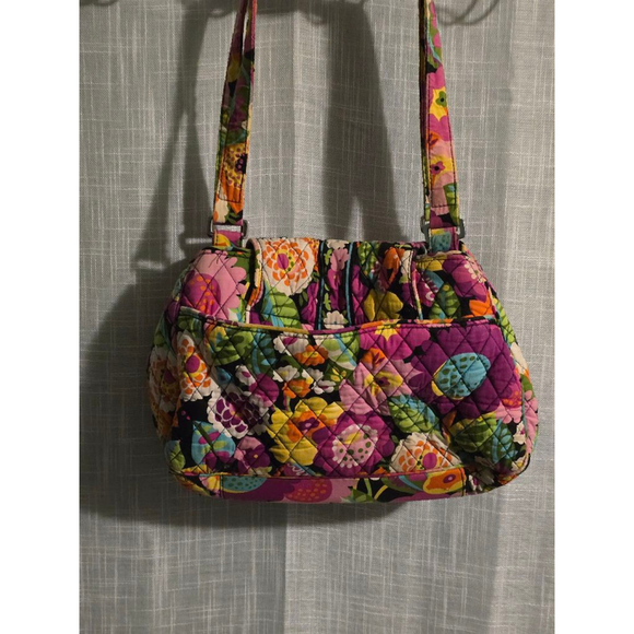 Women's Vera Bradley Va Va Bloom‎ Floral Quilted Clare or Shoulder Bag style - Picture 9 of 15